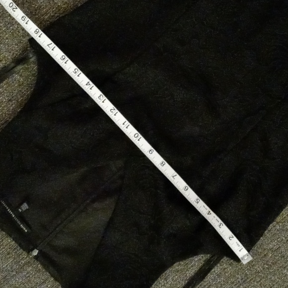 🖤White House Black Market🖤 - Black Fit & Flare Lace Cocktail Dress - Picture 13 of 15